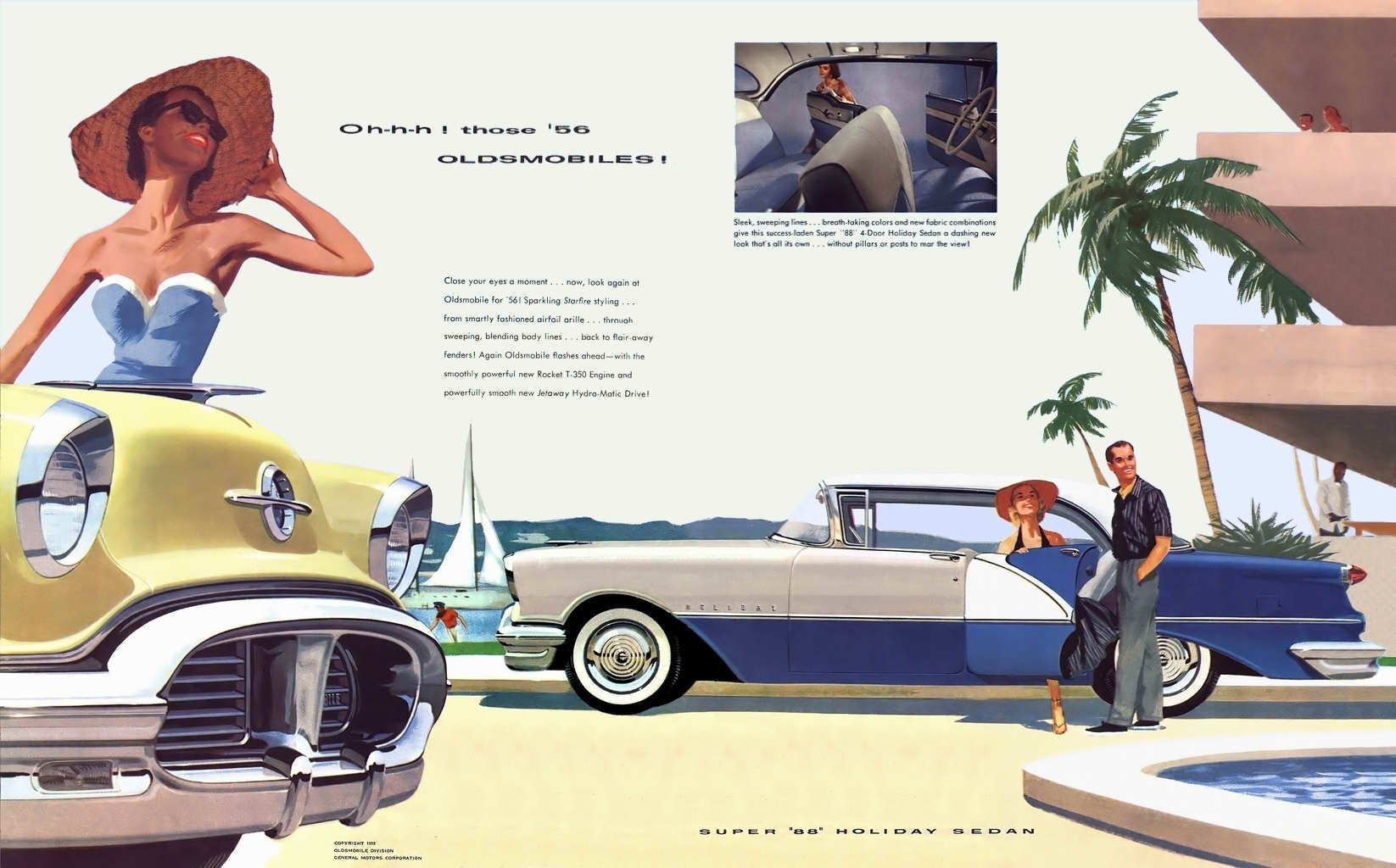 1956 Oldsmobile Motor Cars Brochure Page 6